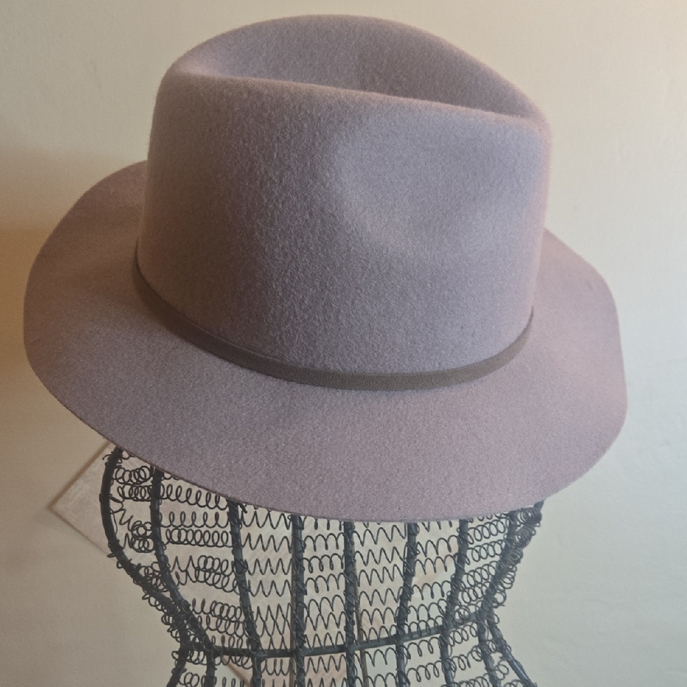 House of Harlow 1960 Soft Gray Fedora - Picture 3 of 15